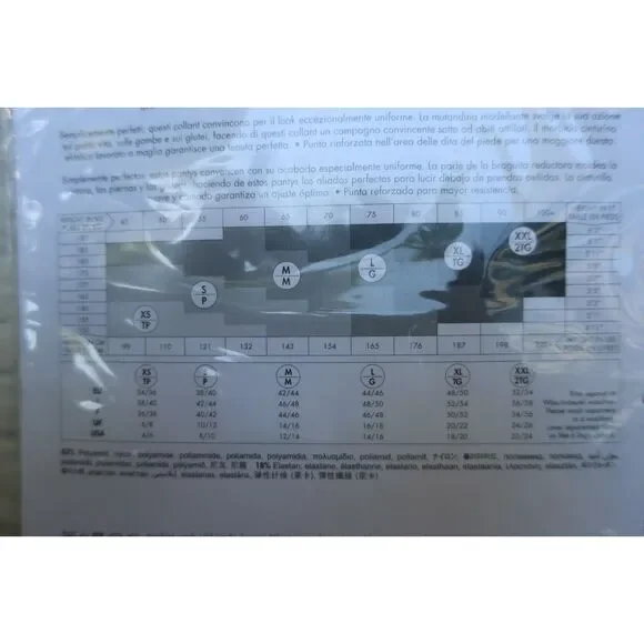 WOLFORD XL Black Sheer Control Top Tights - Picture 4 of 4